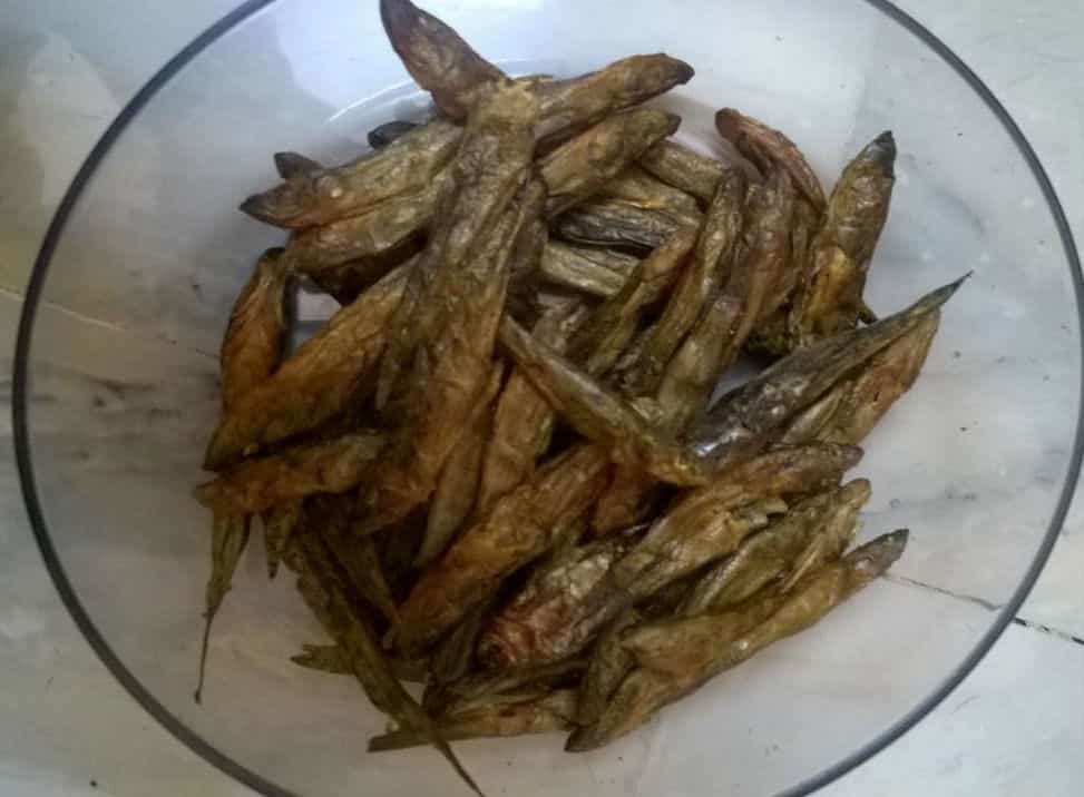 Nainon ngamu small - dried fish